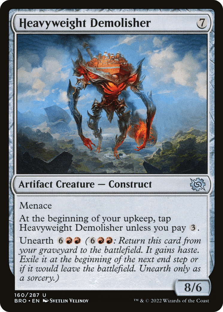 Heavyweight Demolisher [The Brothers' War] Foil