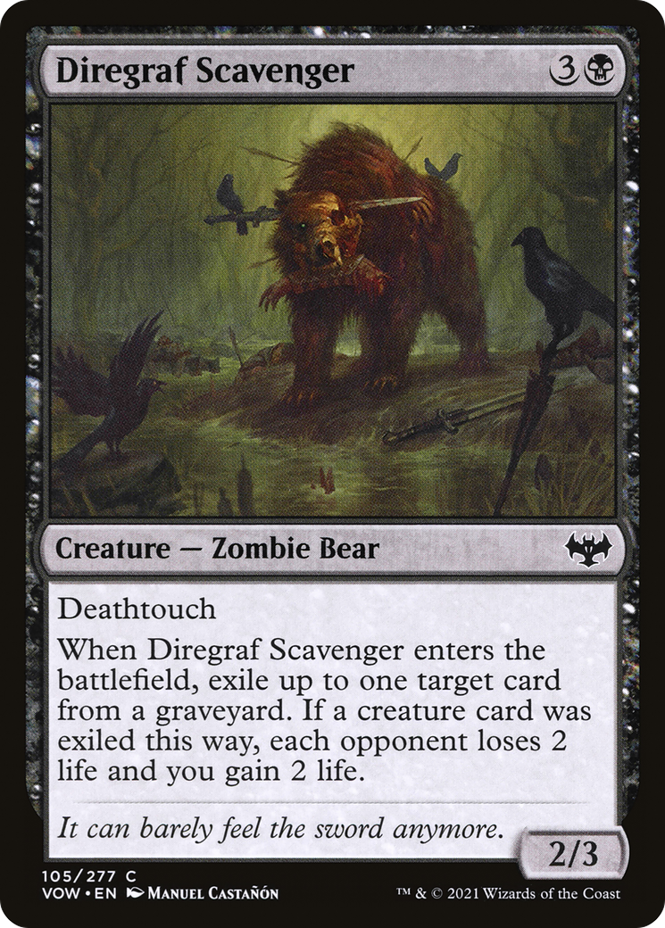 Diregraf Scavenger [Innistrad: Crimson Vow] Foil