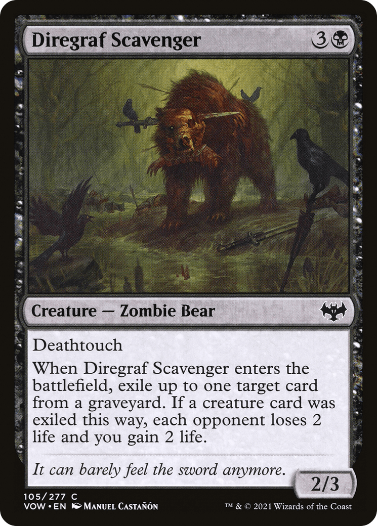 Diregraf Scavenger [Innistrad: Crimson Vow] Foil