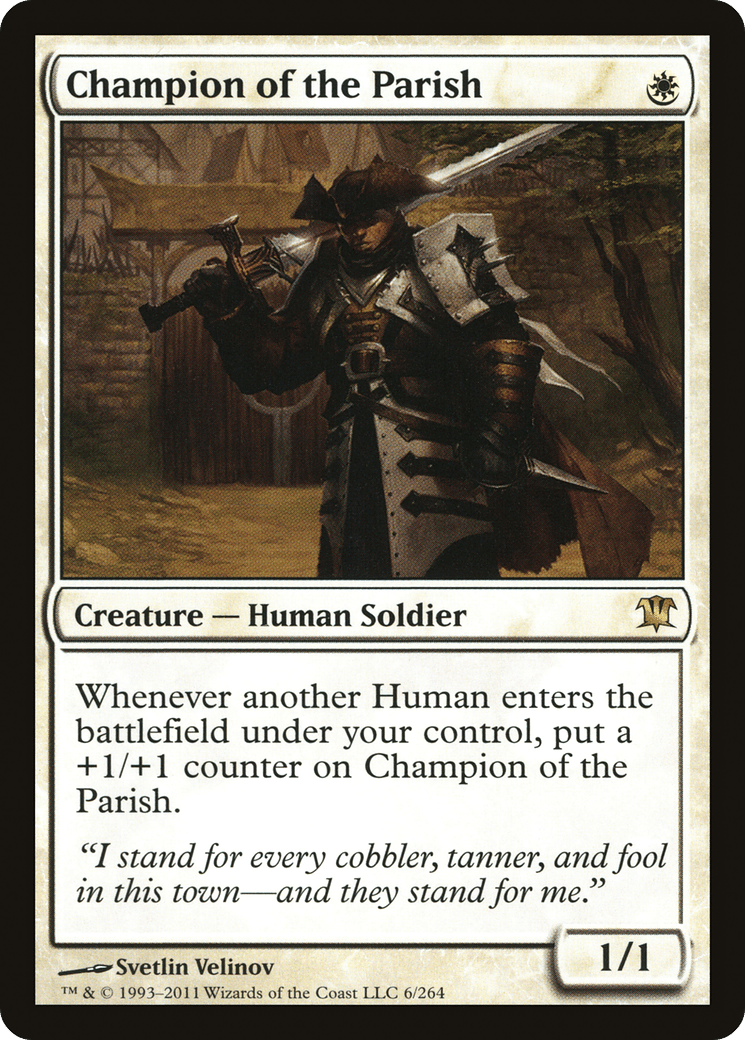 Champion of the Parish [Innistrad] Foil