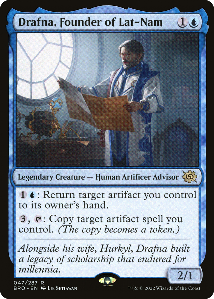 Drafna, Founder of Lat-Nam [The Brothers' War] Foil