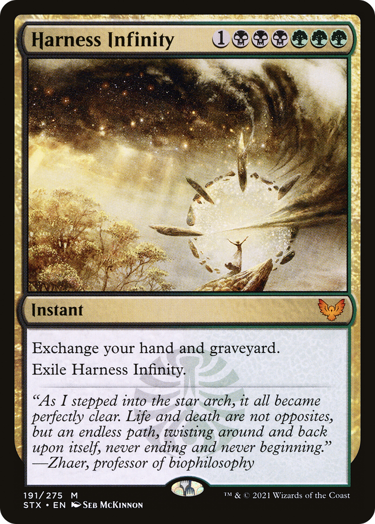 Harness Infinity [Strixhaven: School of Mages] Foil