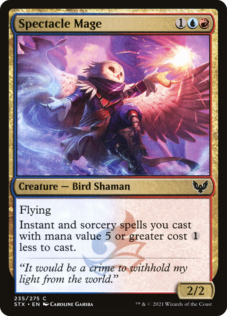 Spectacle Mage [Strixhaven: School of Mages] Foil