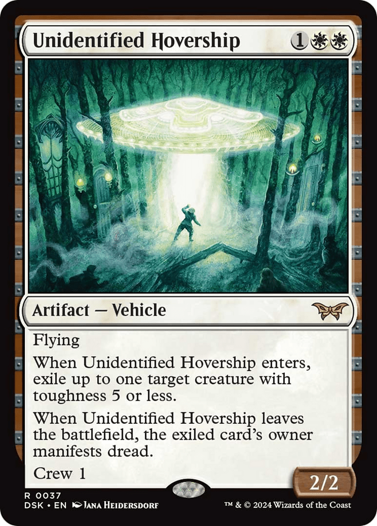 Unidentified Hovership [Duskmourn: House of Horror] Foil