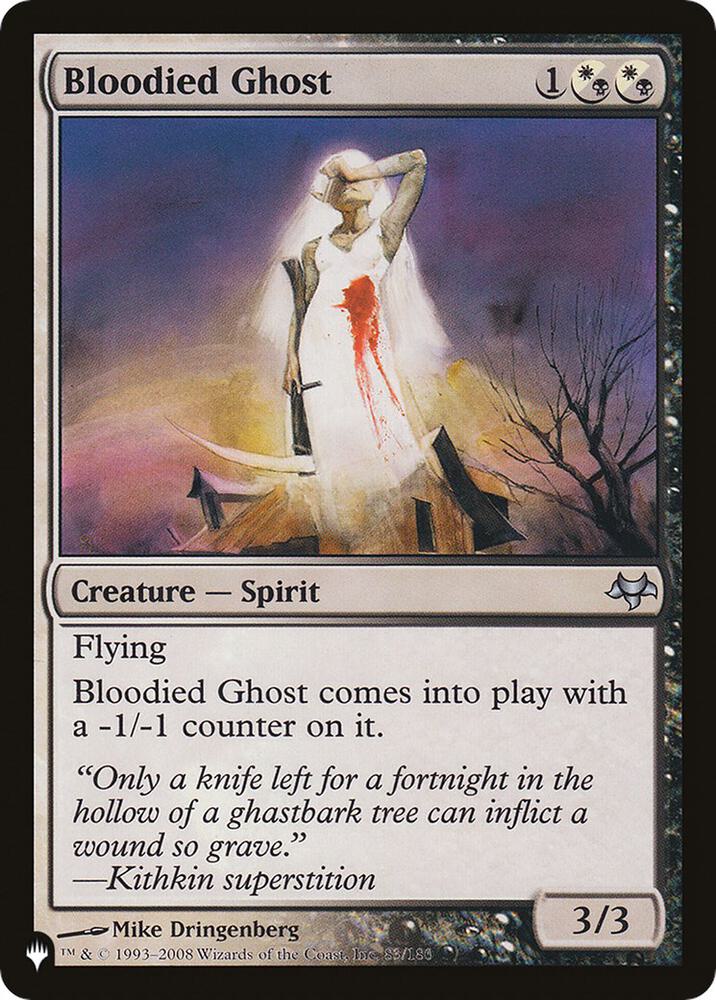 Bloodied Ghost EVE-83/5075 (The List Reprints) 