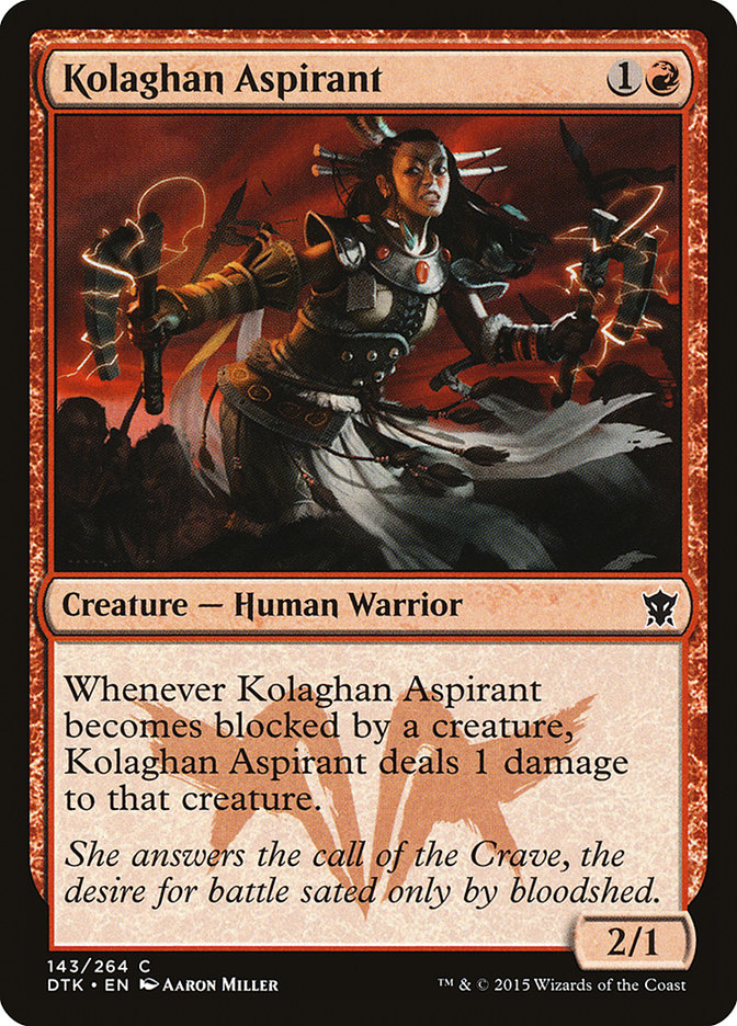 Kolaghan Aspirant 143 (Dragons of Tarkir) 