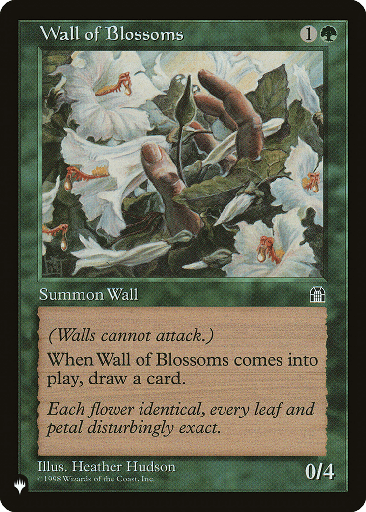 Wall of Blossoms |  (STH-125) [The List]
