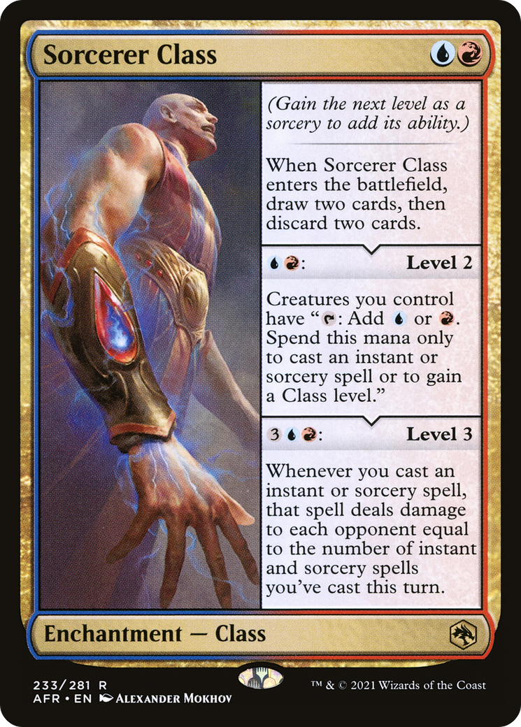 Sorcerer Class [Dungeons & Dragons: Adventures in the Forgotten Realms] Foil