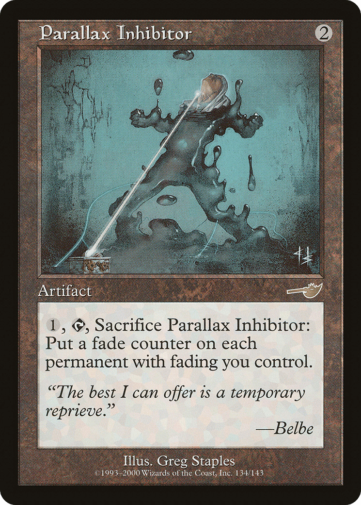 Parallax Inhibitor [Nemesis] Foil