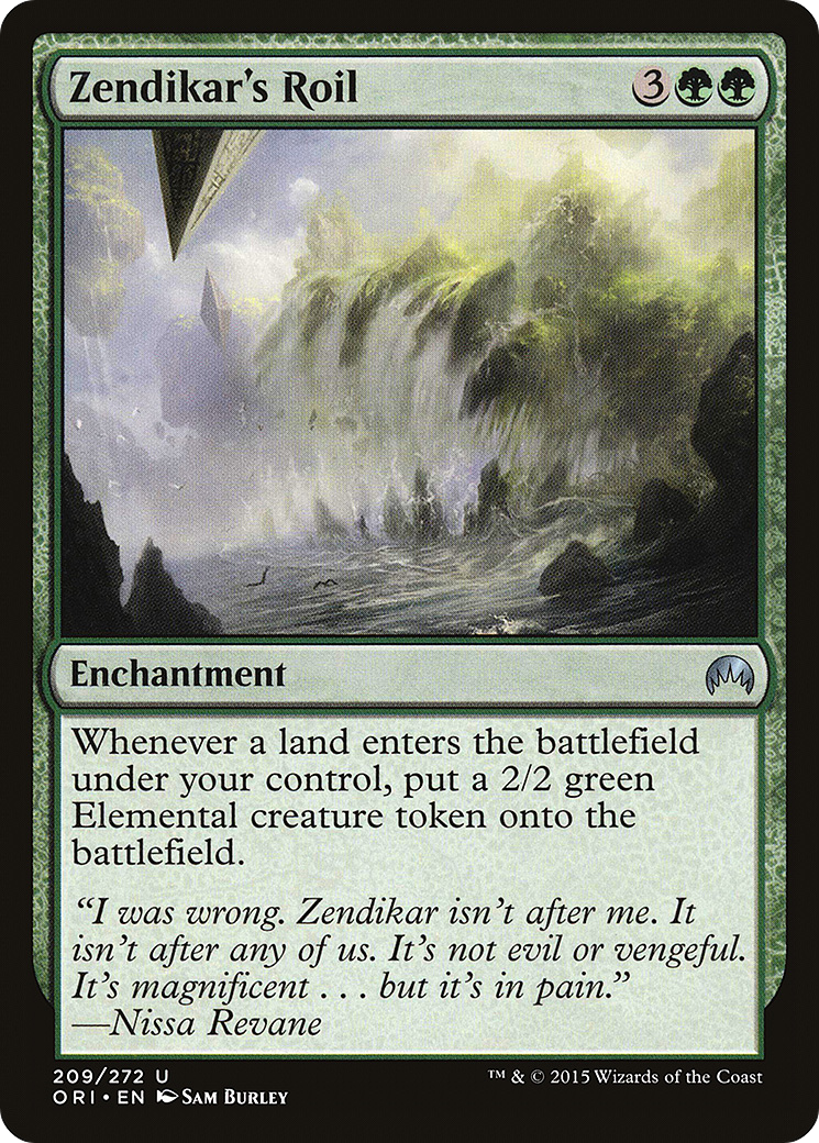 Zendikar's Roil [Magic Origins] Foil
