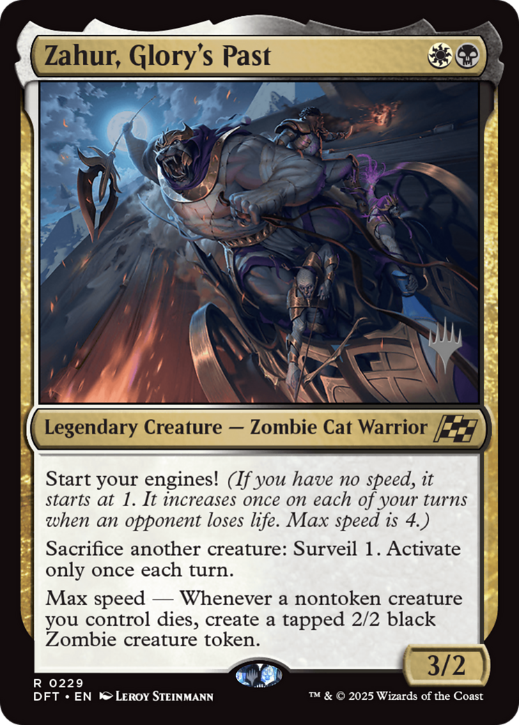 Zahur, Glory's Past (229) [Promo Pack: Aetherdrift]