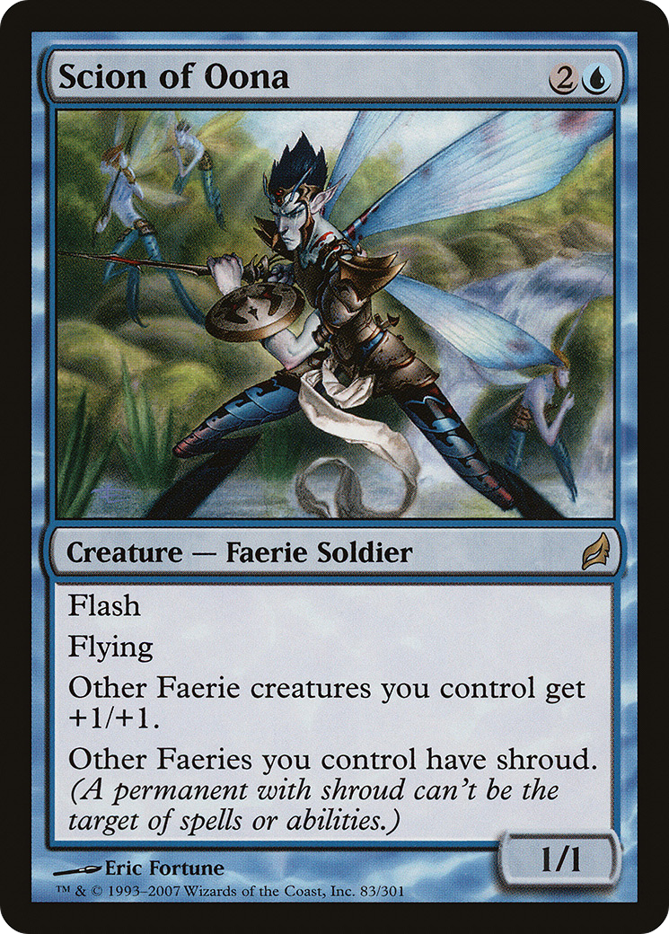 Scion of Oona [Lorwyn] Foil