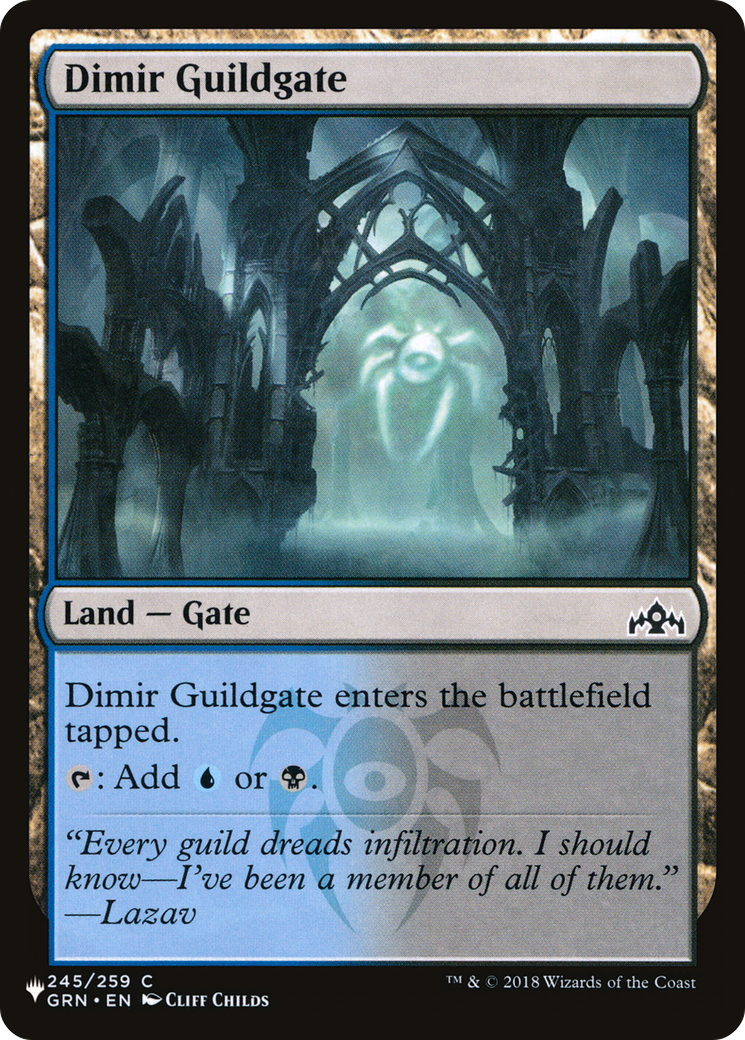 Dimir Guildgate |  (245/259) [The List Reprints]