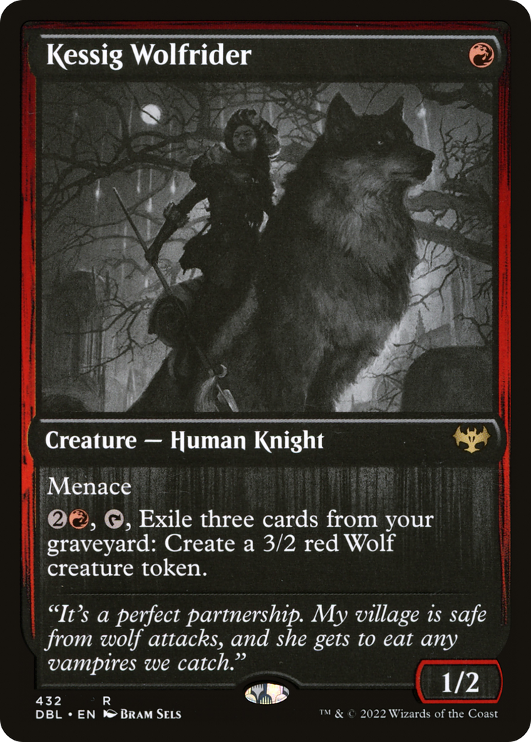 Kessig Wolfrider [Innistrad: Double Feature] Foil