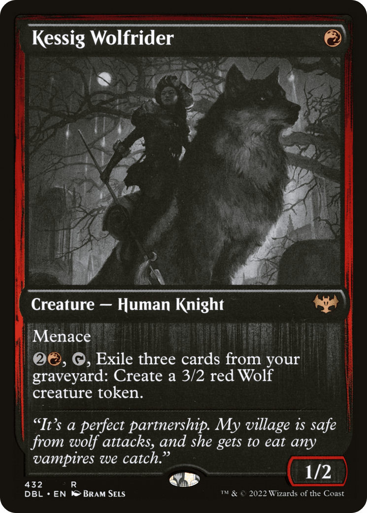 Kessig Wolfrider [Innistrad: Double Feature] Foil