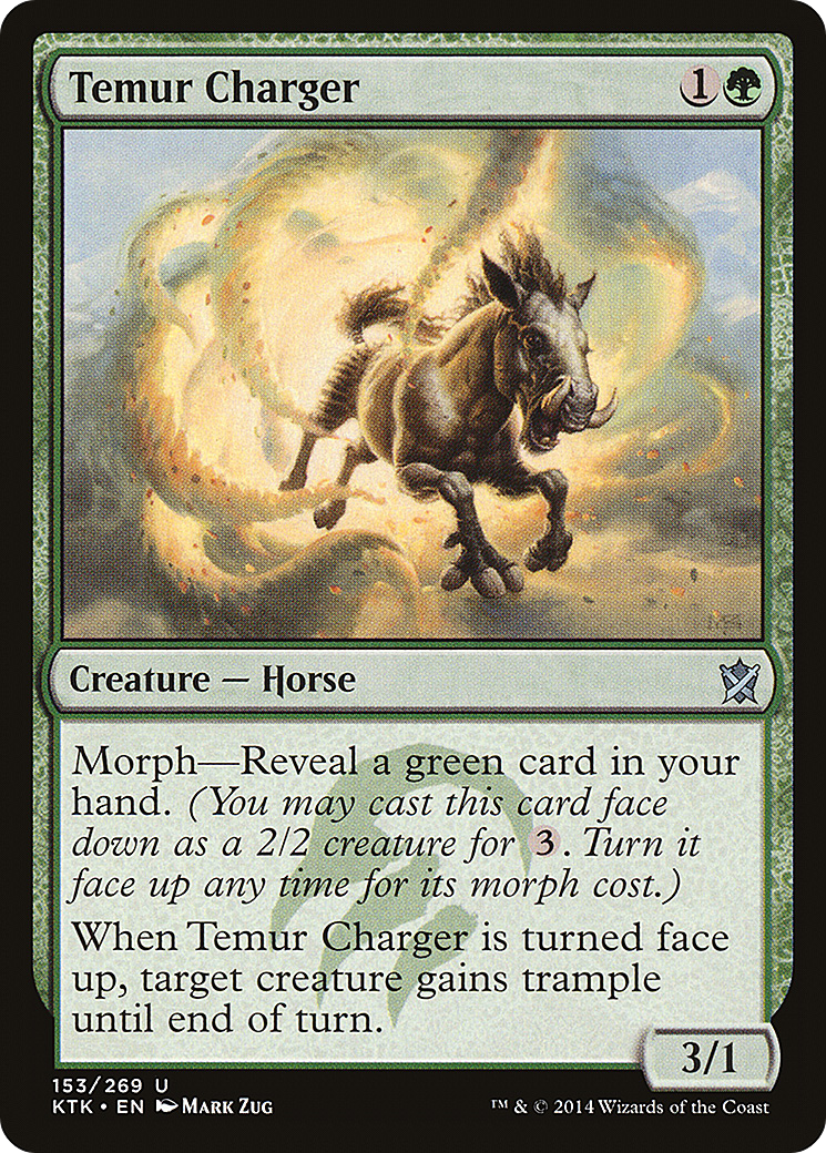 Temur Charger [Khans of Tarkir] Foil