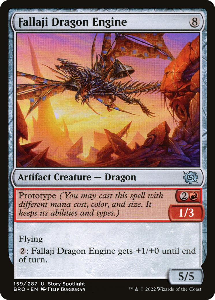 Fallaji Dragon Engine [The Brothers' War] Foil