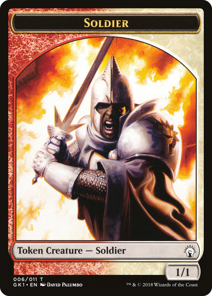 Soldier // Goblin (TGK1-006) - GRN Guild Kit Tokens