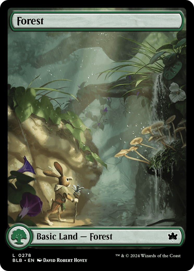 Forest (0278) [Bloomburrow] Foil