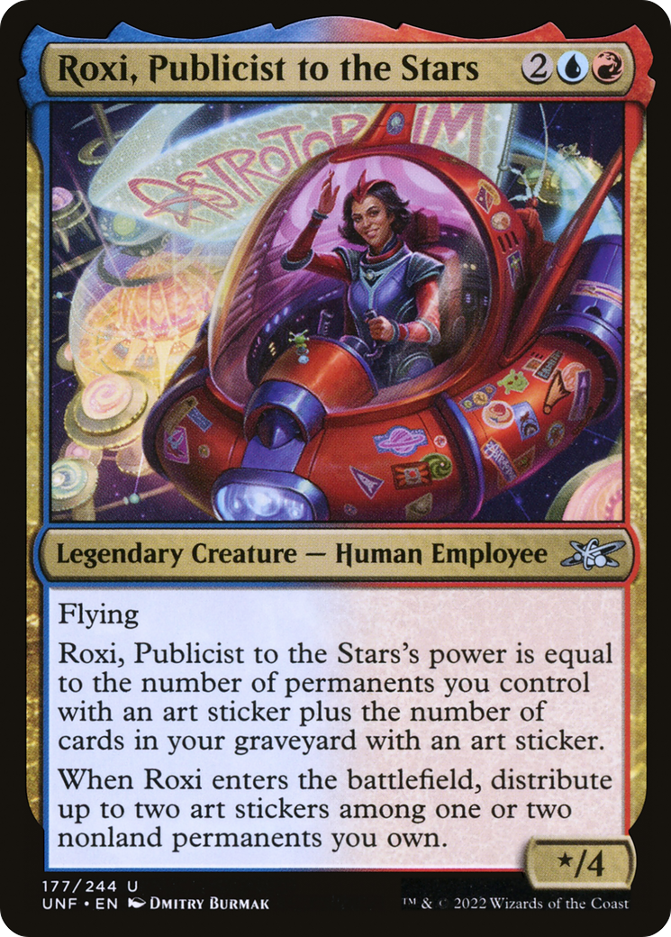 Roxi, Publicist to the Stars [Unfinity] Foil