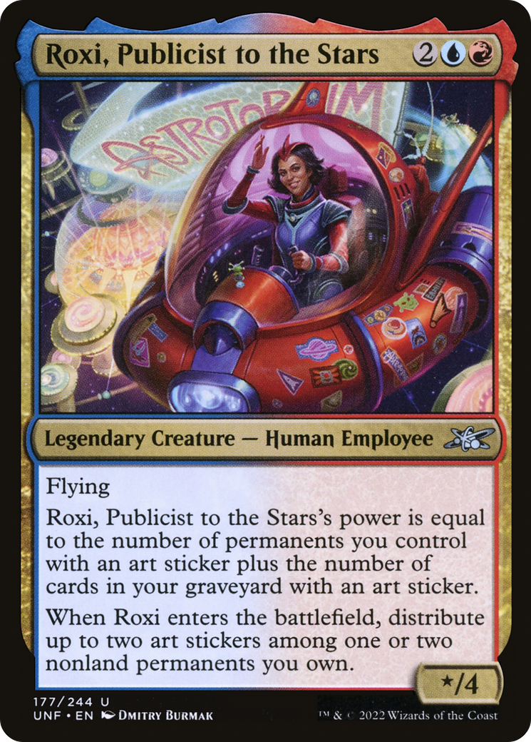 Roxi, Publicist to the Stars [Unfinity] Foil