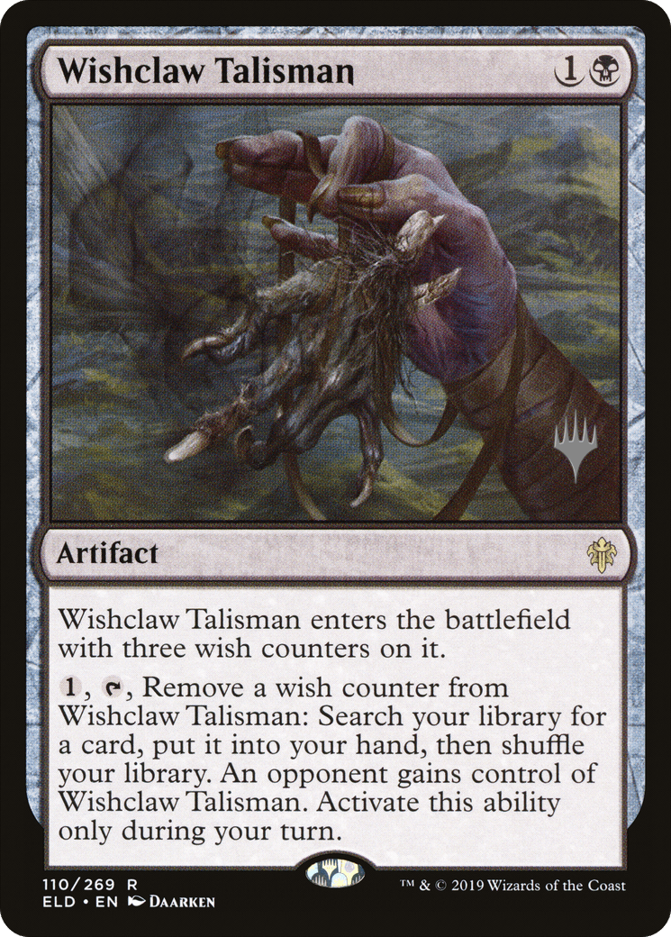 Wishclaw Talisman (Promo Pack) [Throne of Eldraine Promos] Foil