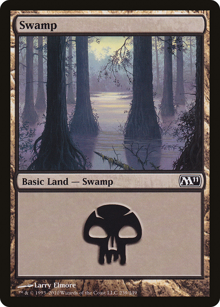 Swamp (239) [Magic 2011] Foil