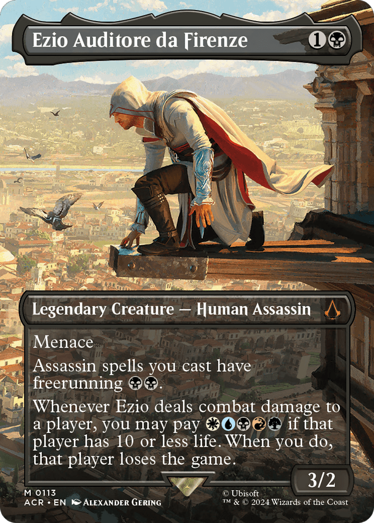 Ezio Auditore da Firenze (Borderless) [Assassin's Creed] Foil