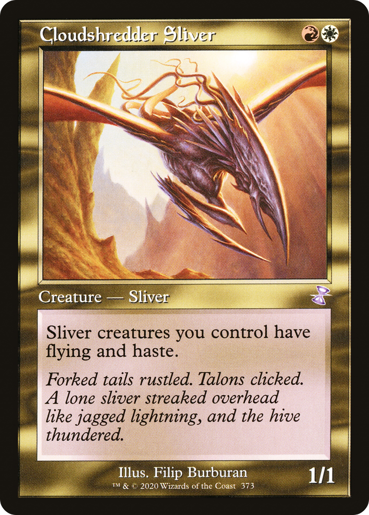 Cloudshredder Sliver (Timeshifted) [Time Spiral Remastered] Foil