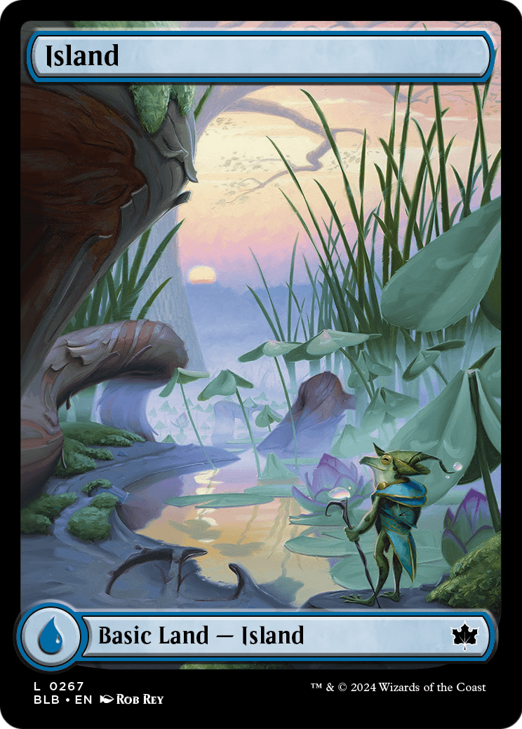 Island (0267) [Bloomburrow] Foil