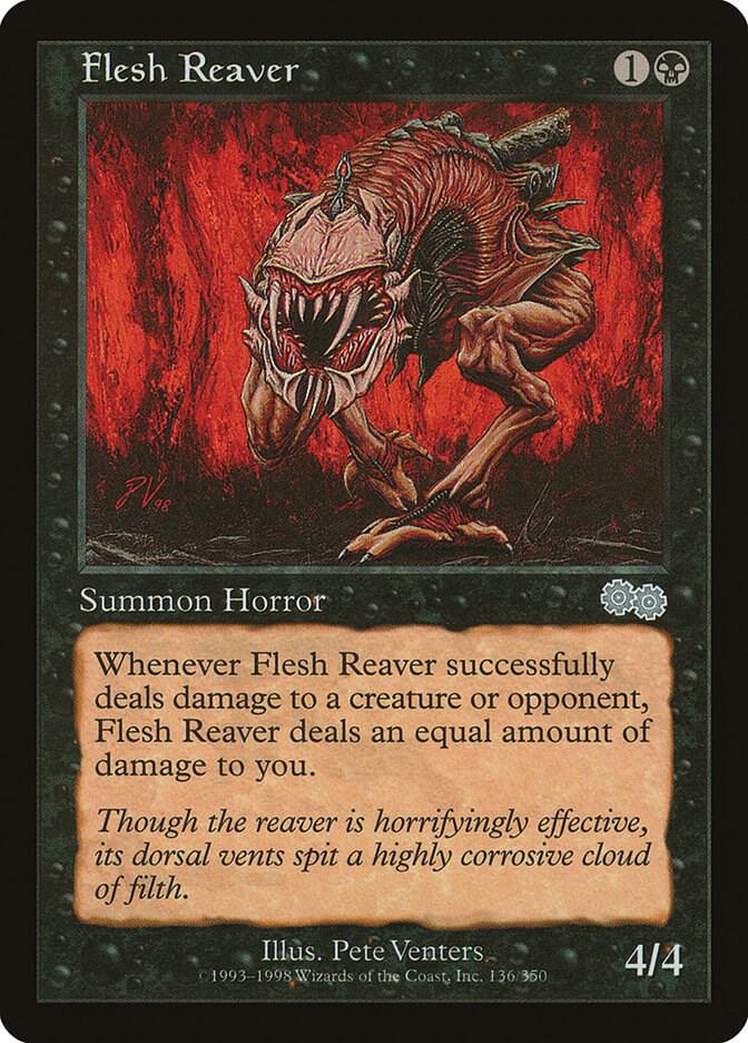 Flesh Reaver 136/350 (Urza's Saga) 