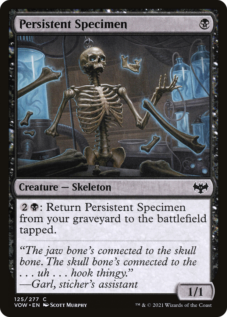 Persistent Specimen [Innistrad: Crimson Vow] Foil