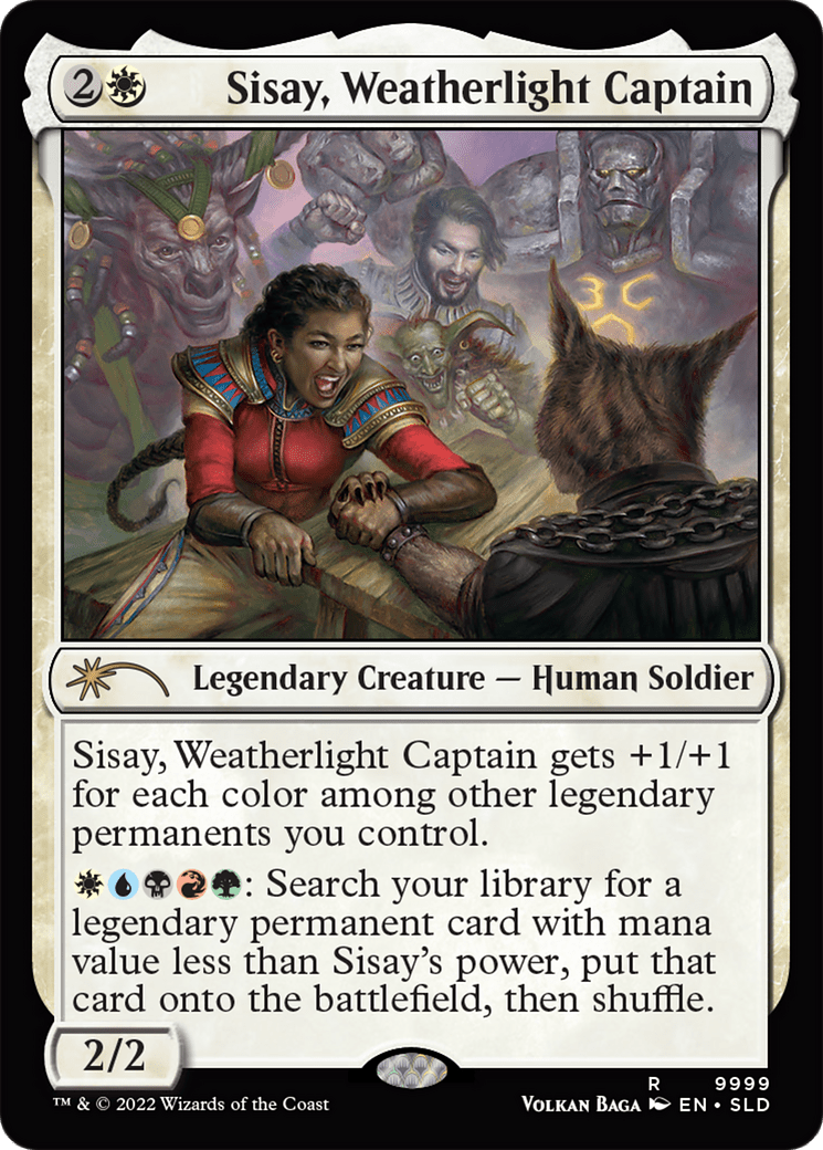 Sisay, Weatherlight Captain [Secret Lair Drop Series] Foil