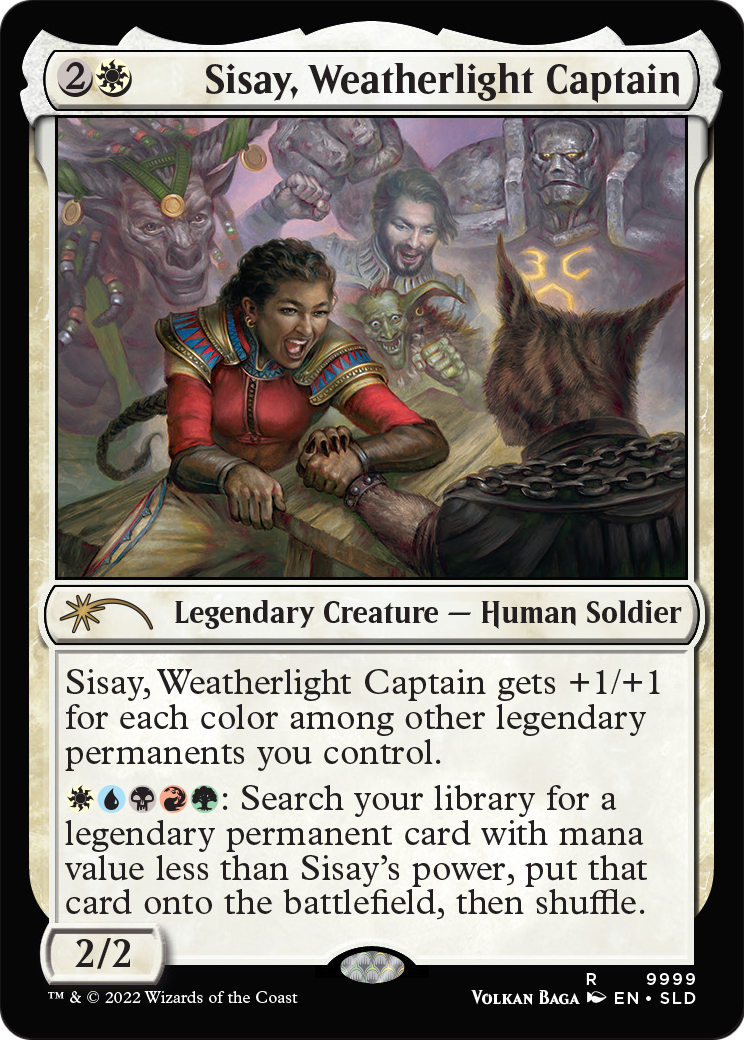 Sisay, Weatherlight Captain [Secret Lair Drop Series] Foil