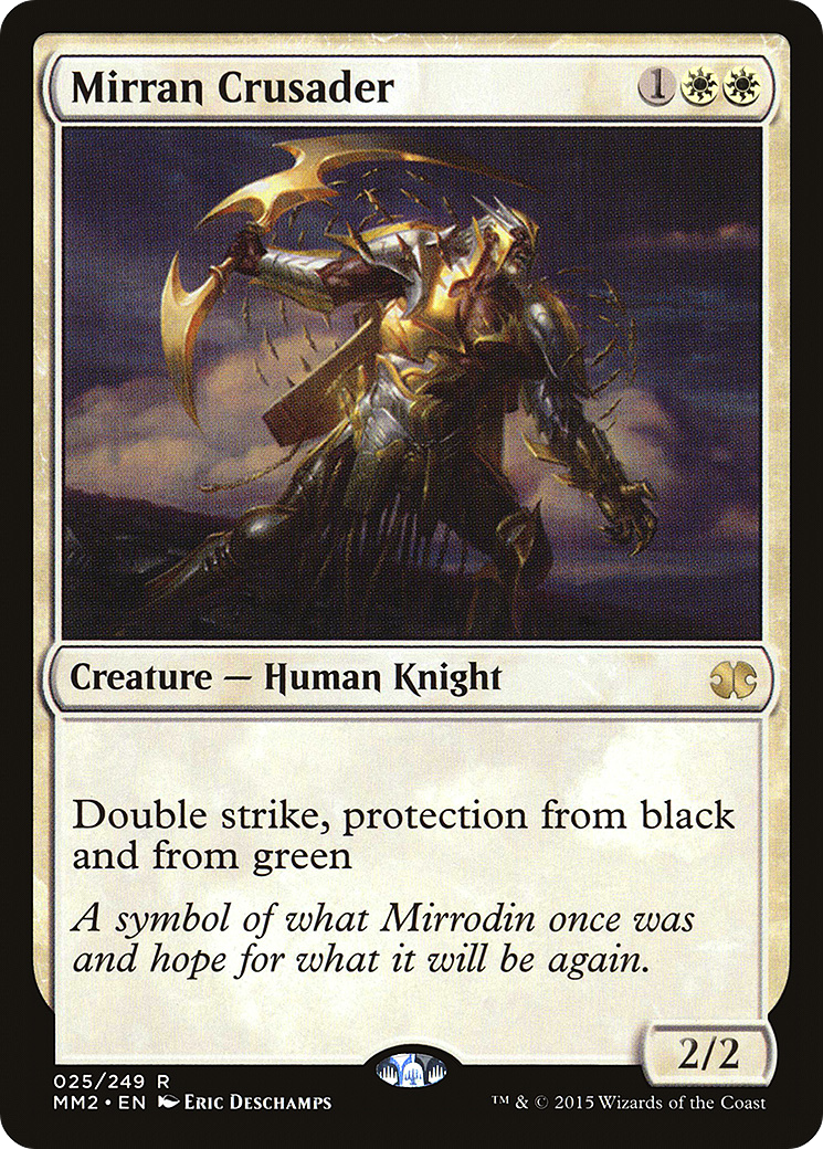 Mirran Crusader [Modern Masters 2015] Foil