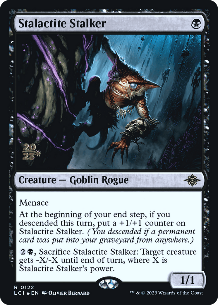 Stalactite Stalker [The Lost Caverns of Ixalan Prerelease Cards]