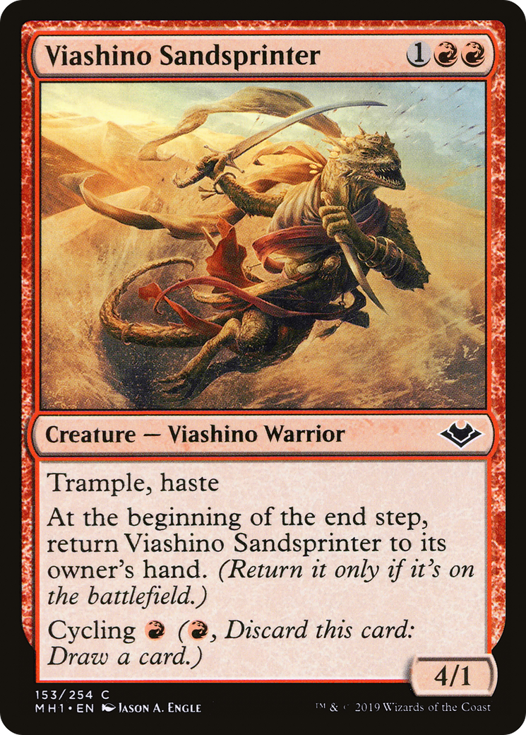 Viashino Sandsprinter [Modern Horizons] Foil