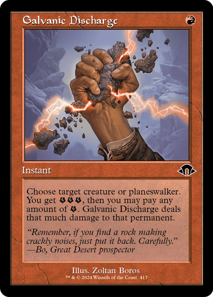 Galvanic Discharge (Retro) [Modern Horizons 3] Foil
