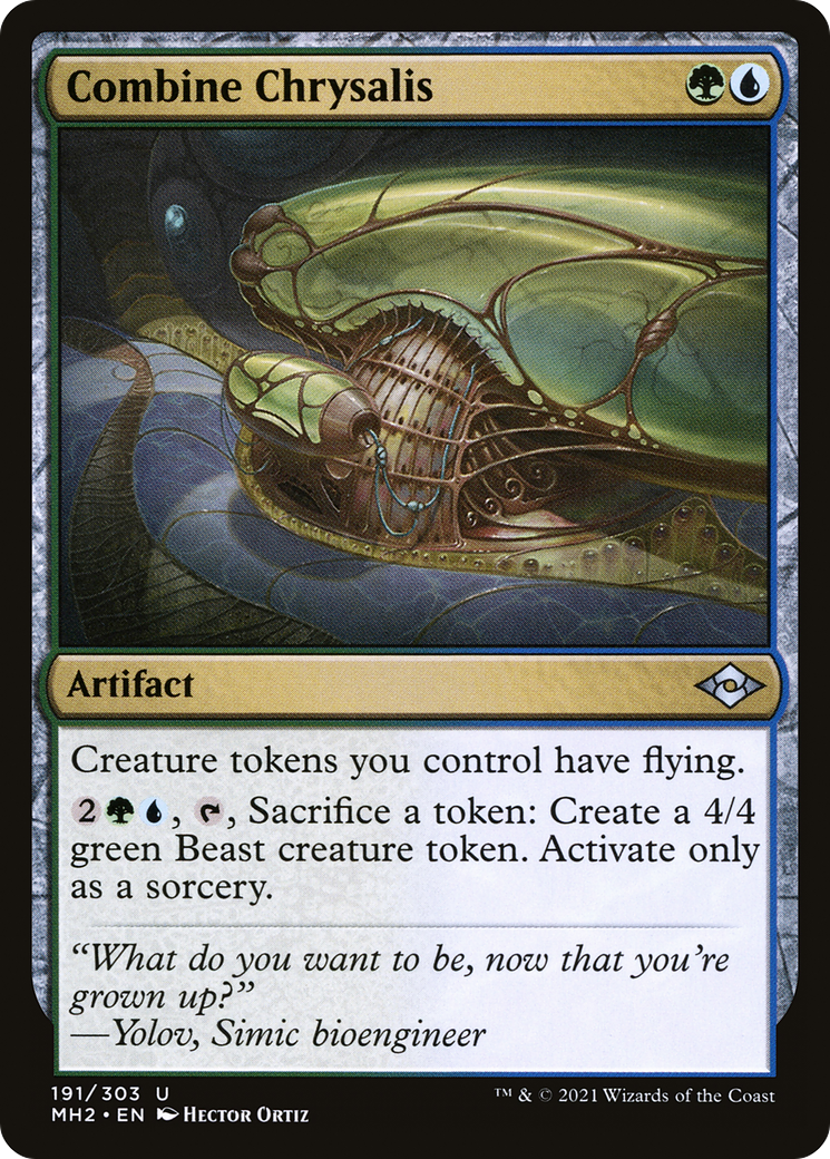 Combine Chrysalis [Modern Horizons 2] Foil