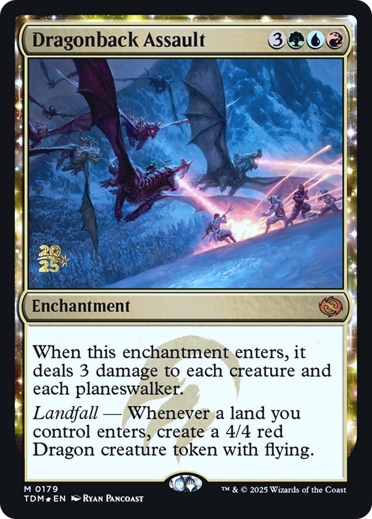 Dragonback Assault (179) [Prerelease Cards]