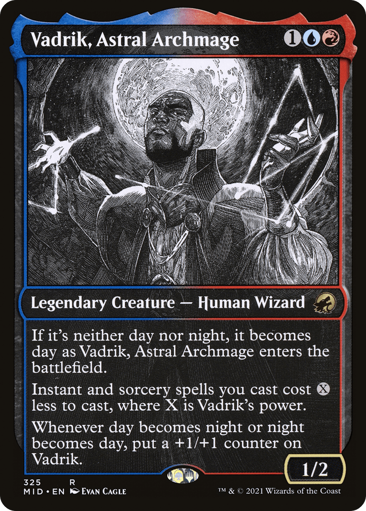 Vadrik, Astral Archmage (Showcase Eternal Night) [Innistrad: Midnight Hunt] Foil