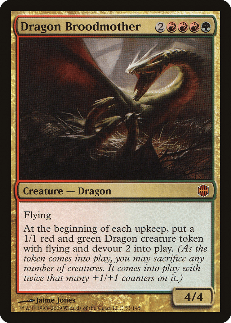 Dragon Broodmother [Alara Reborn] Foil