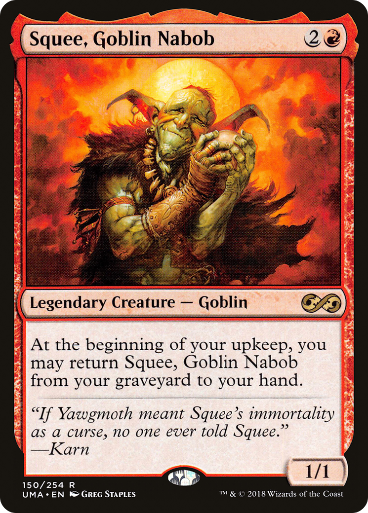 Squee, Goblin Nabob [Ultimate Masters] Foil