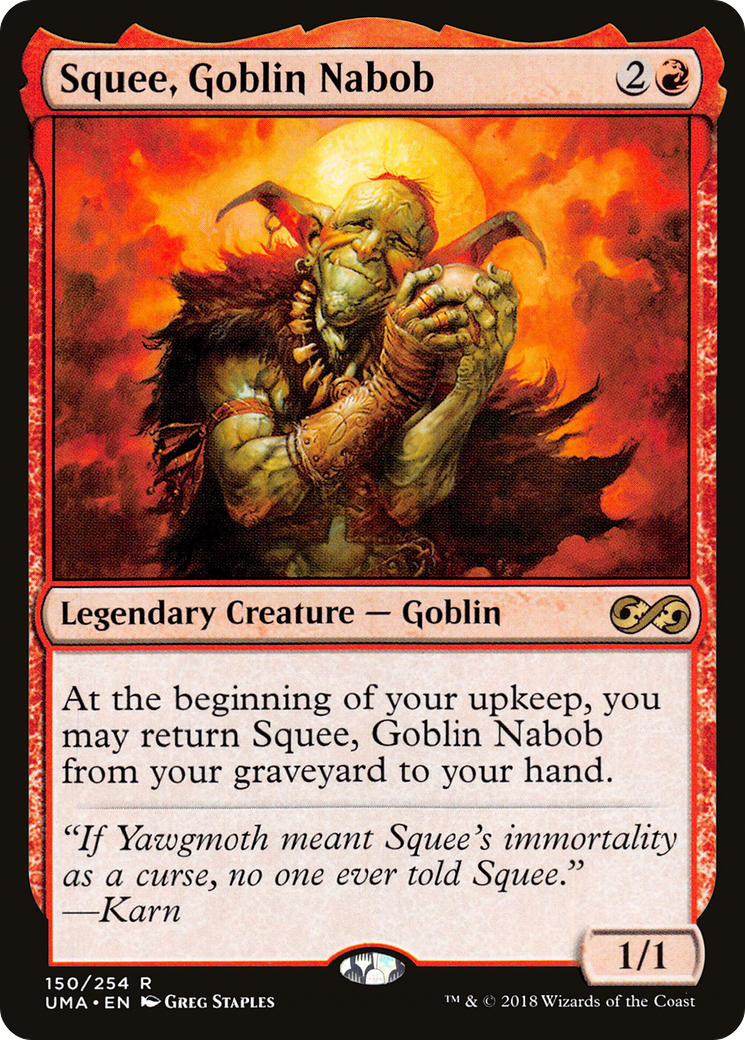 Squee, Goblin Nabob [Ultimate Masters] Foil