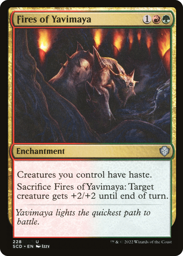 Fires of Yavimaya [Starter Commander Decks]