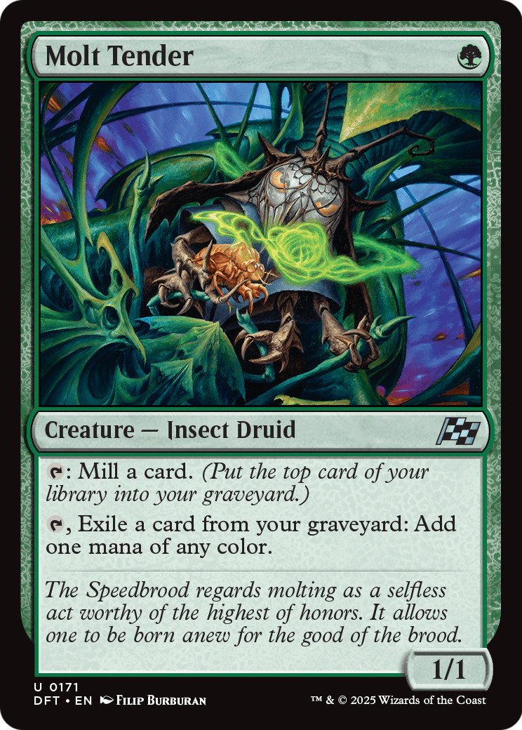 Molt Tender |  Foil (171) [Aetherdrift]