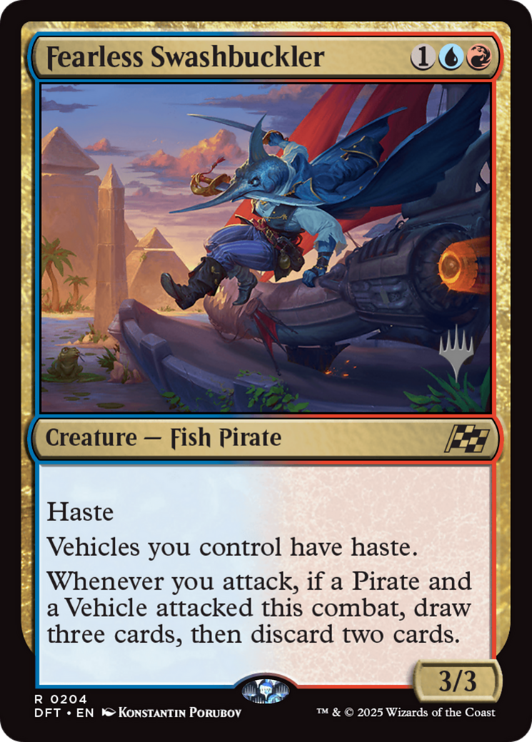 Fearless Swashbuckler (204) [Promo Pack: Aetherdrift]