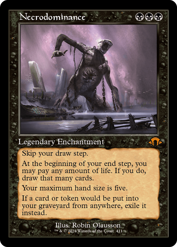Necrodominance (Retro) [Modern Horizons 3] Foil