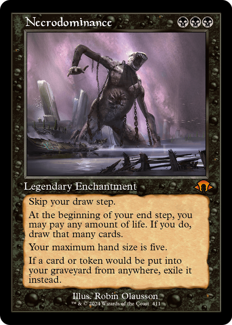 Necrodominance (Retro) [Modern Horizons 3] Foil