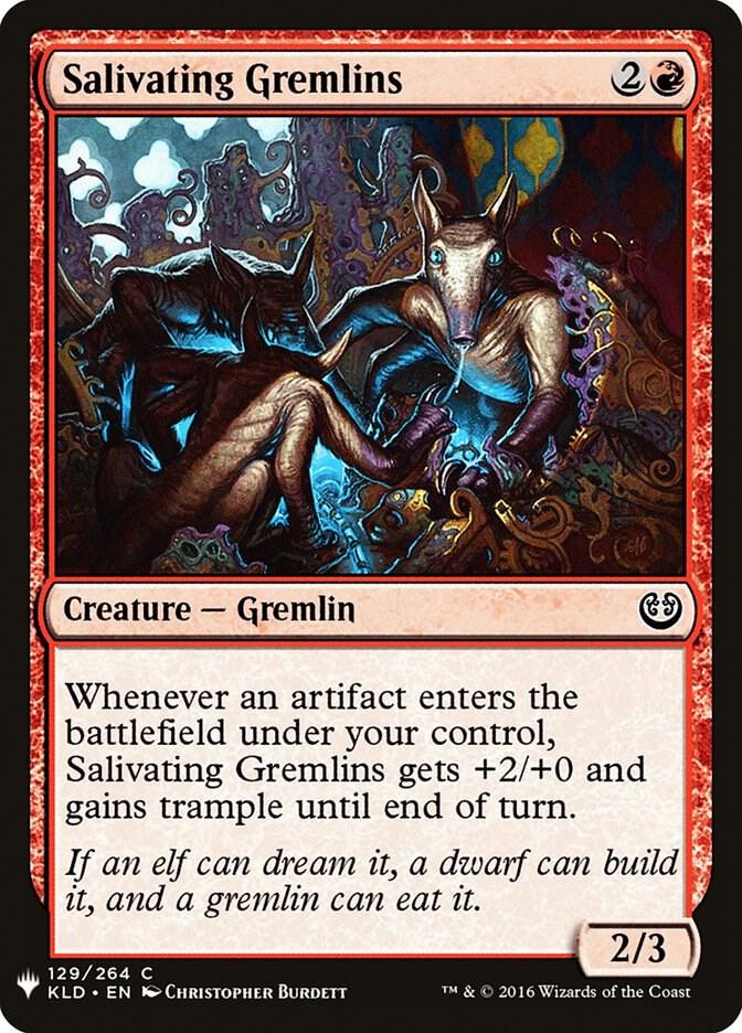 Salivating Gremlins KLD-129/5075 (The List Reprints) 
